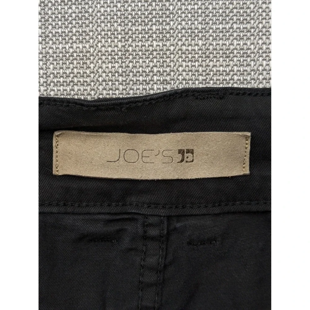 Joe's Jeans Mens 38x31 Black Straight Leg Stretch Denim 5 Pocket Casual Pants
